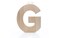 Hampton Art Wood Letter Chunky 8" G, Wooden Letters, Wood Letters, Wooden Letters Wall Decor, Large Letters 8 Inch, Small For Crafts